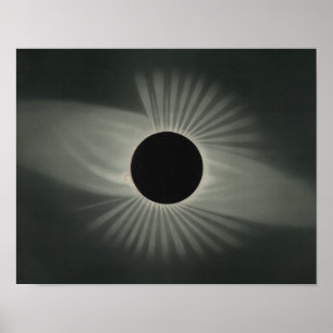 Etienne Leopold Trouvelot - Total Eclipse Poster