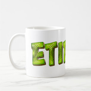 Etienne Name Kiwi Style Tasse Teetasse Kaffeetasse
