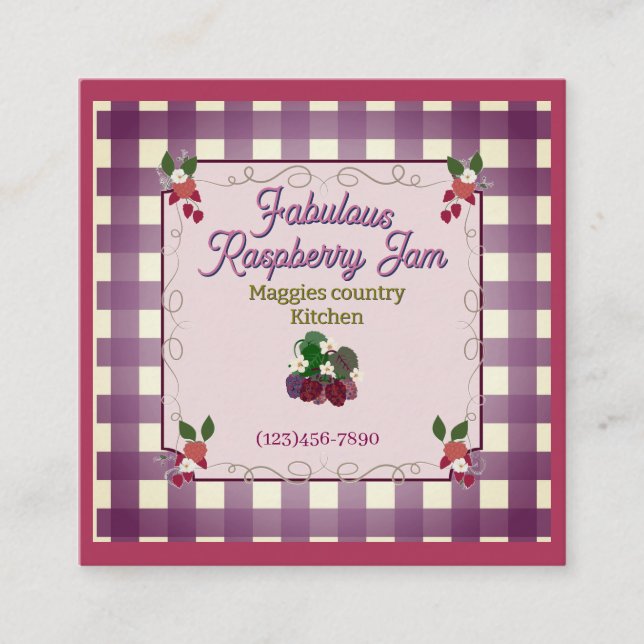 ETIKETT BEGLEITKARTE (Vorderseite)