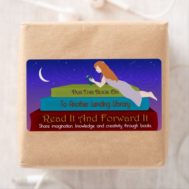 Etikett für Bibliotheksbücher (Insitu)