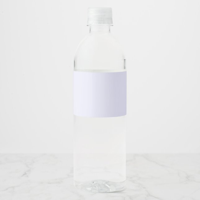 Etikett für die individuelle Wasserflasche (Vorderseite)