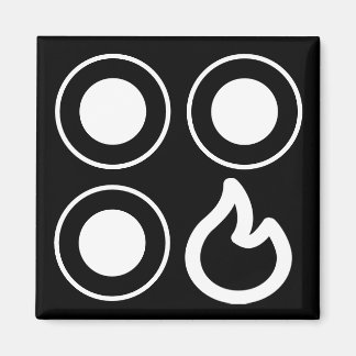 Etikett für die obere obere obere obere Knochenste Magnet