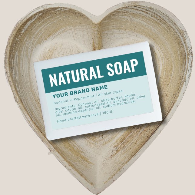 Etikett für die Verpackung von Seifen Rechteckiger Aufkleber (Von Creator hochgeladen)