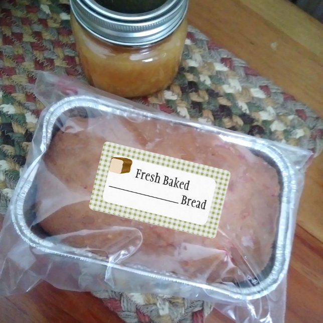 Etikett für frisch gebackenes Brot (Von Creator hochgeladen)