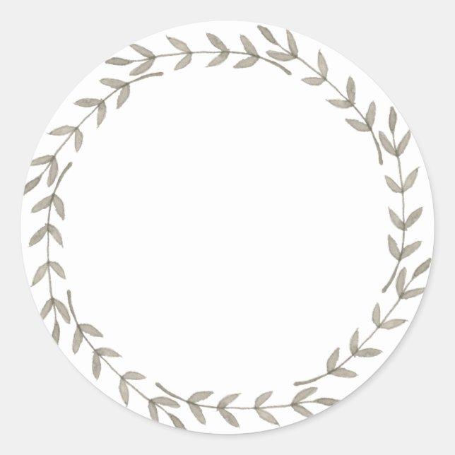 Etikett für Jar-/Gewürzkleber VI Runder Aufkleber (Vorderseite)