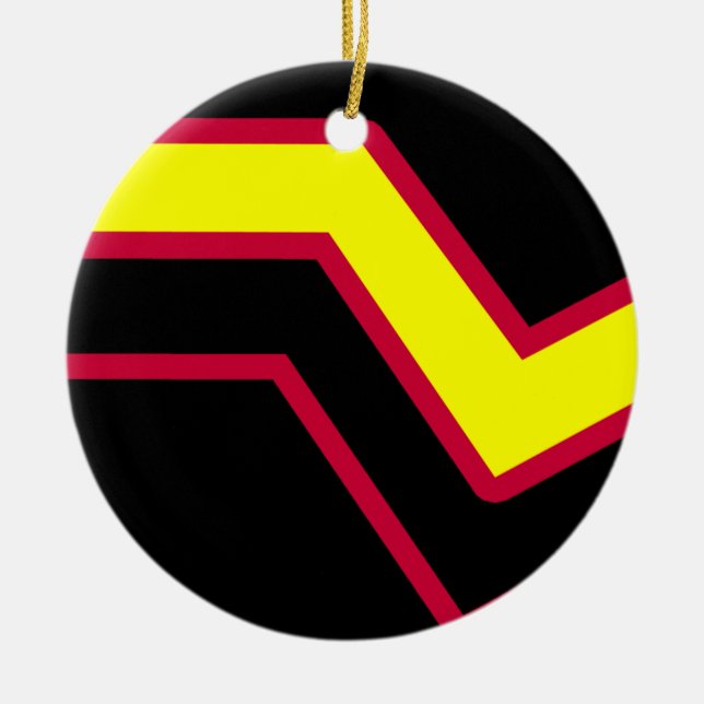 Etikett für Kautschuk/Tex Keramik Ornament (Vorne)