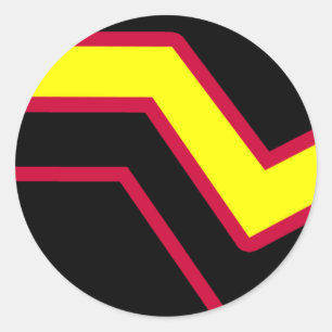 Etikett für Kautschuk/Tex Runder Aufkleber