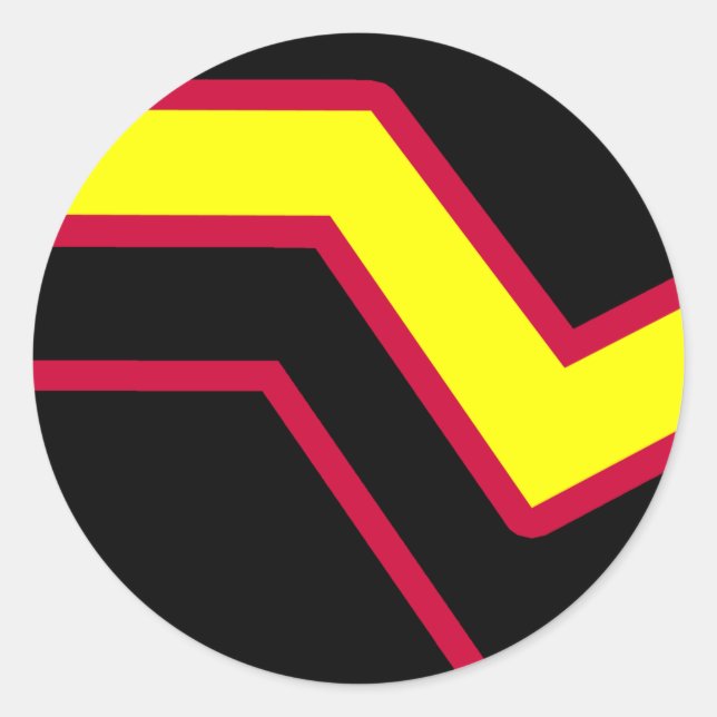 Etikett für Kautschuk/Tex Runder Aufkleber (Vorderseite)