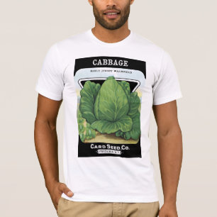 Etikett für Kohl-Saatgut T-Shirt