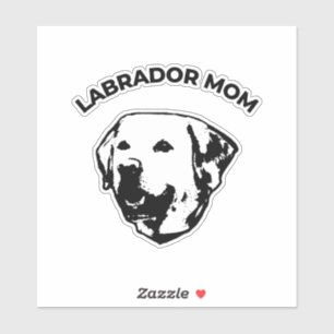 Etikett für Labrador-Mama