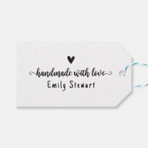 Etikett für maßgeschneiderte Kleidung für handgefe