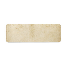 Etikett für nicht rotes antikes Papier