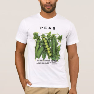 Etikett für Peas-Saatgut T-Shirt