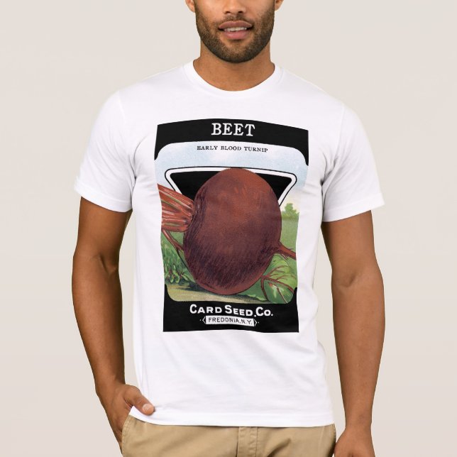 Etikett für Rübenfutter T-Shirt (Vorderseite)
