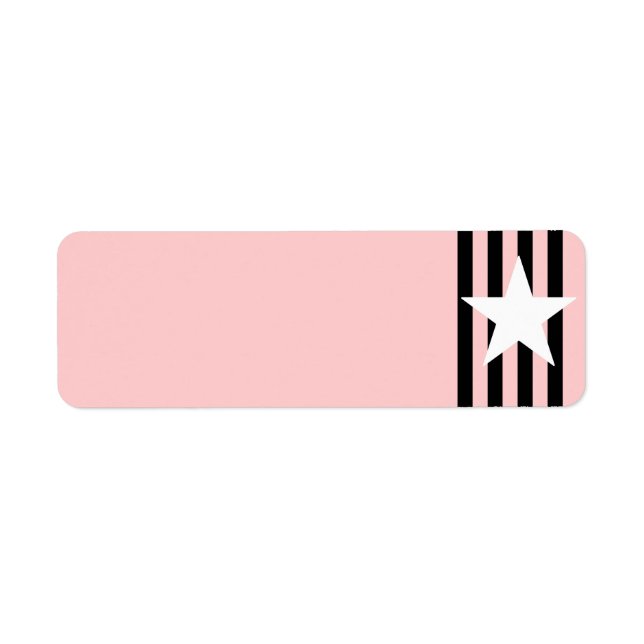 Etikett für schwarze Streifen (Vorne)