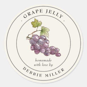 Etikett für Vintage Konservendosen Runder Aufkleber