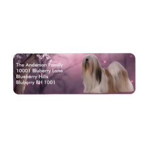 Etikett Rücksendeadresse Lhasa Apso