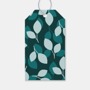 Etikette für leaaf design print geschenkanhänger