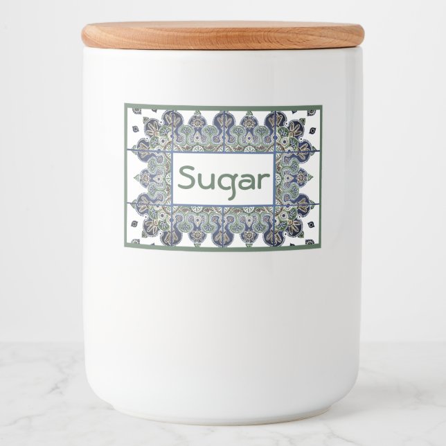 Etiketten für Lebensmittelverpackungen (Vorderseite)