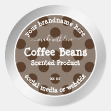 Etiketten für Produktverpackungen Silver Frame Bra