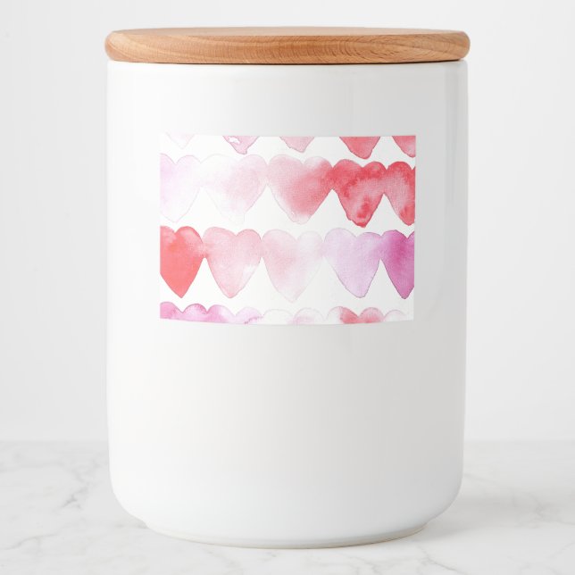 Etiketten für Wasserfarbstoffe (Vorderseite)