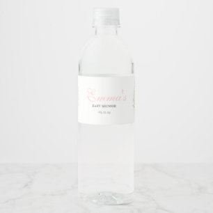 Etiketten für Wildblumenwasser, Etiketten für Wass