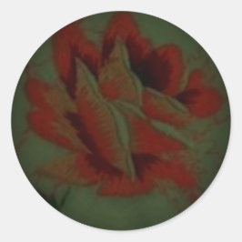 Etikettenrolle  runder aufkleber