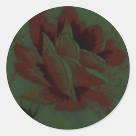 Etikettenrolle  runder aufkleber