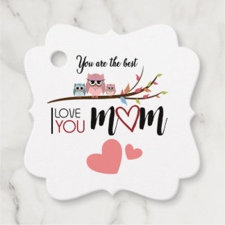 Etiquetas para recuerdos para mamá "Mother's Day" Geschenkanhänger