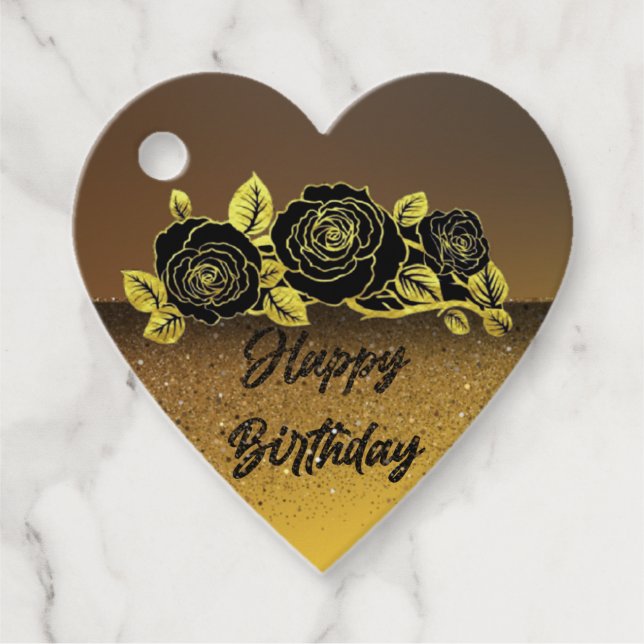 Etiquetas paruerdos de cumpleaños geschenkanhänger (Vorderseite)