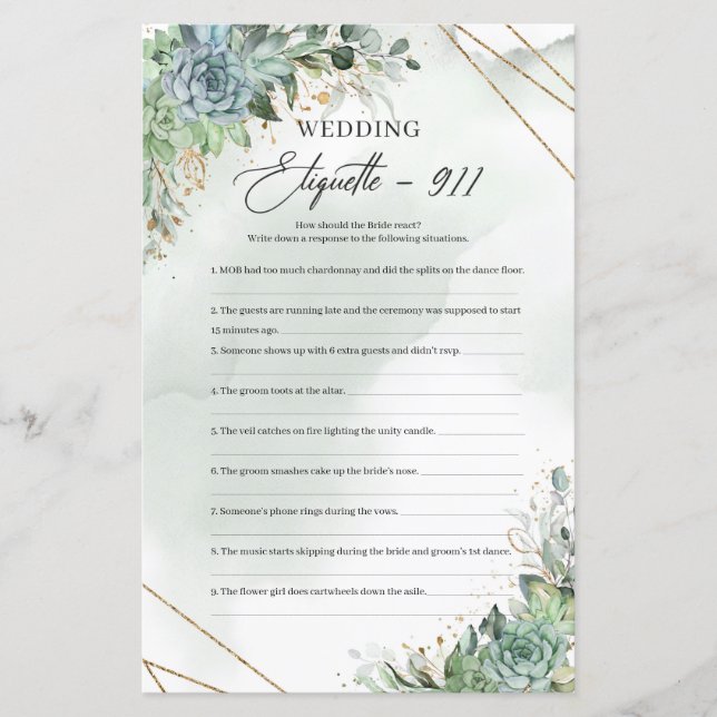 Etiquette 911 (Vorderseite)