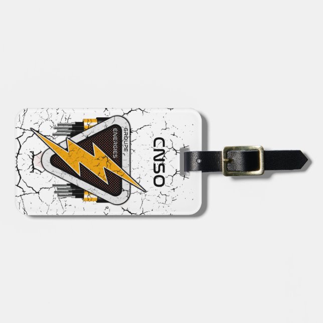 ETIQUETTE BAGAGE NRJ 2025 GEPÄCKANHÄNGER (Vorderseite horizontal)