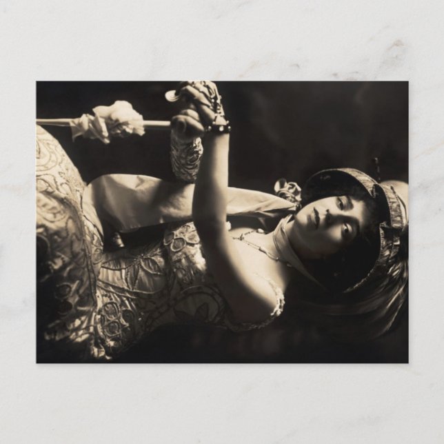 Etiquette Postkarte (Vorderseite)