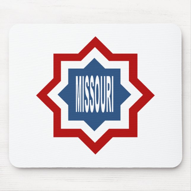 ETOILE MISSOURI-Mausmatte Mousepad (Vorne)