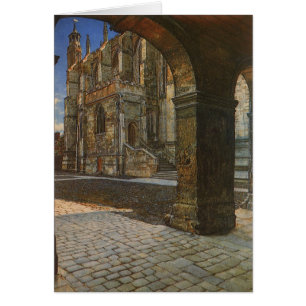 Eton College Chapel von Anna Alma Tadema