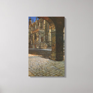 Eton College Chapel von Anna Alma Tadema Leinwanddruck