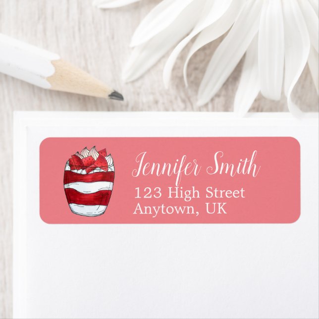 Eton Mess Strawberry Meringue UK British Dessert (Insitu)