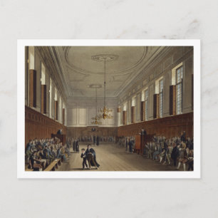 Eton School Room, aus "History of Eton Uni", Postkarte