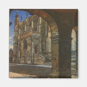 Eton Uni Kapelle von Anna Alma Tadema Magnet