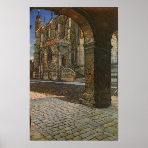 Eton Uni Kapelle von Anna Alma Tadema Poster