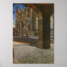 Eton Uni Kapelle von Anna Alma Tadema Poster