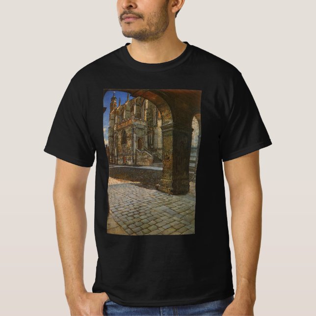 Eton Uni Kapelle von Anna Alma Tadema T-Shirt (Vorderseite)