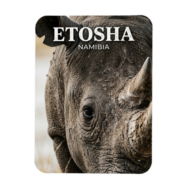 Etosha-Nationalpark Namibia Magnet (Vertikal)
