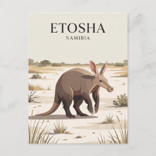 Etosha-Nationalpark Namibia Postkarte