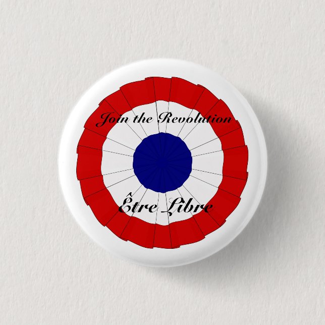Être Libre Knopf klein Button (Vorderseite)