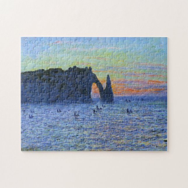 Etretat Needle & Porto Monte San Giorgio Puzzle (Horizontal)