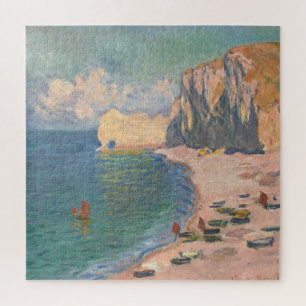 Étretat: Strand und Falaise von Claude Monet Puzzle