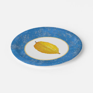 Etrogs für Sukkot Pappteller