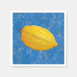 Etrogs für Sukkot Serviette