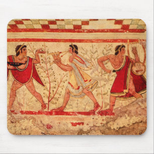 Etruscan Musiker Mousepad